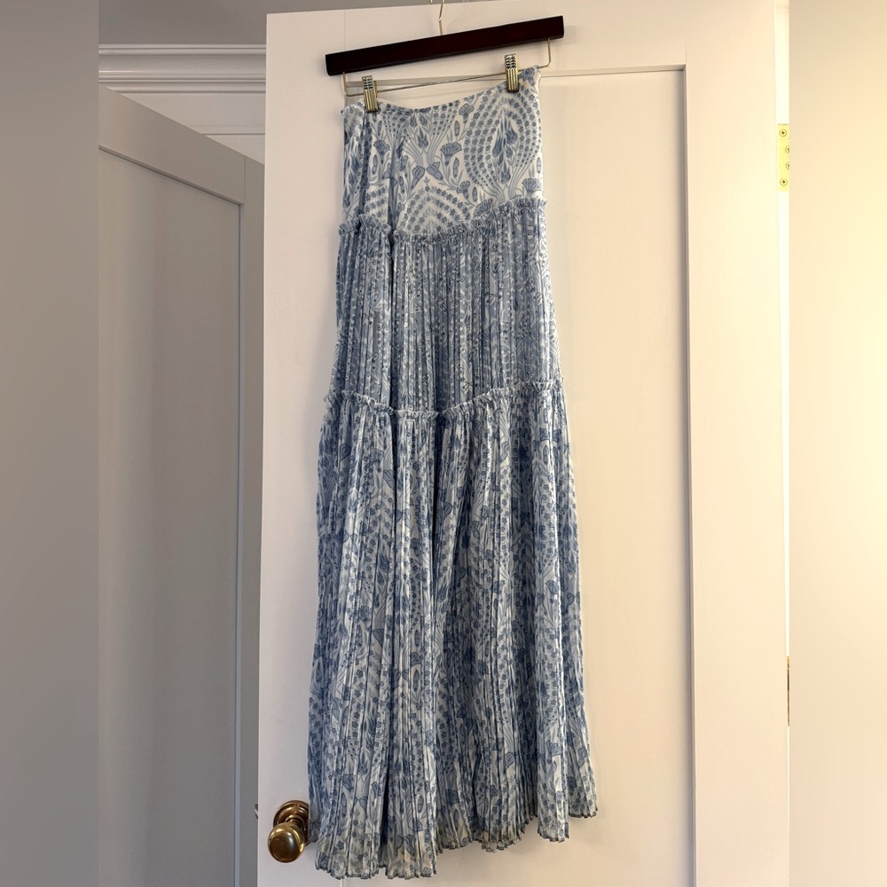 Intermix Silk Maxi Skirt